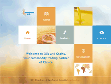 Tablet Screenshot of oilsandgrains.com